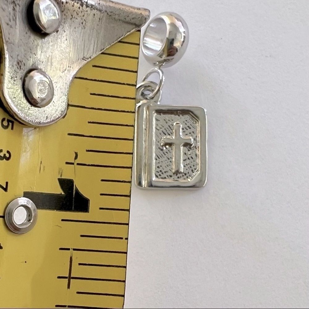 Bible Silver Charm - Picture 3 of 3